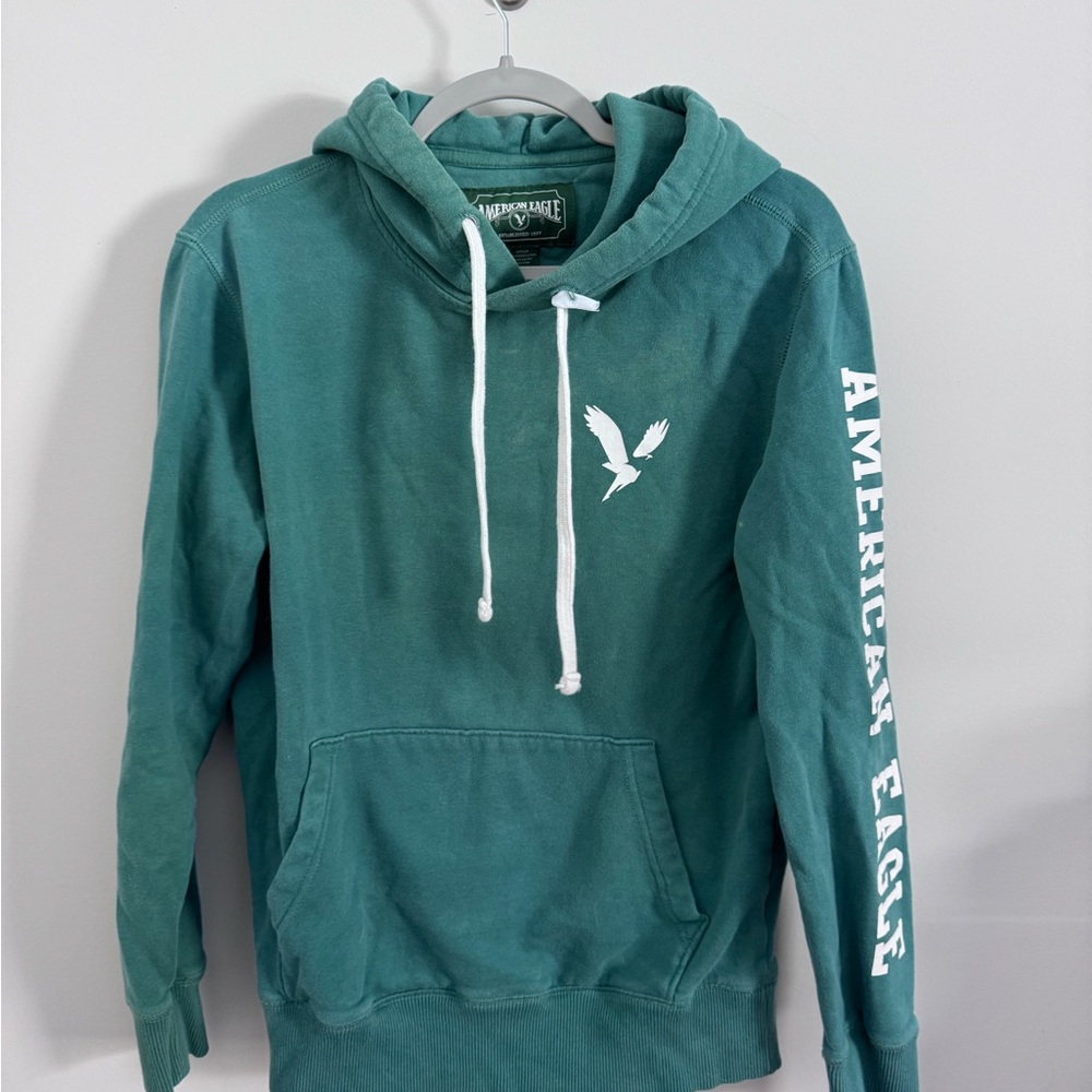 American Eagle Outfitters Green Hoodie